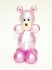 Balonska dekoracija "Medvjedić Pink" standardna