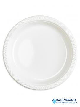 Plastični tanjiri "Bijela"  22.8 cm