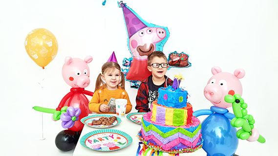 Peppa Pig baloni i party