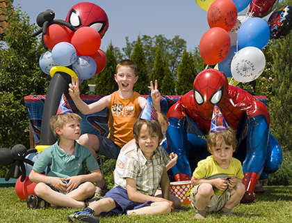 Spiderman baloni i party