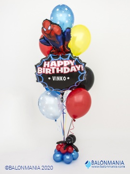 Buket balona "Spiderman" premium