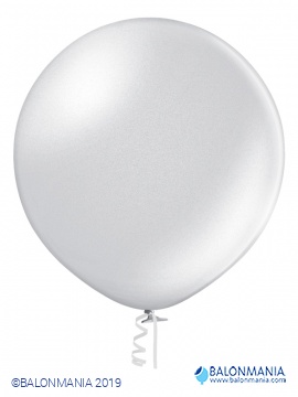 BALON LATEKS B350 METALLIC SILVER #