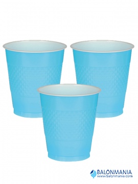 Plastične čaše Caribbean plava 355ml