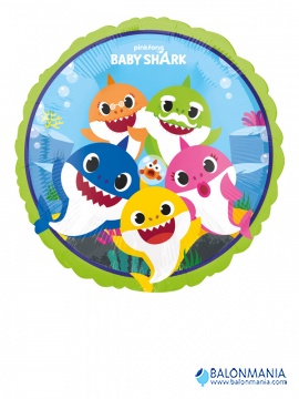 Baby Shark balon folijski standard