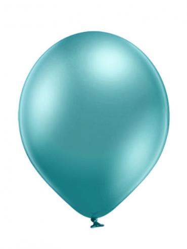 Baloni lateks GLOSSY silver 30cm (6 kom)