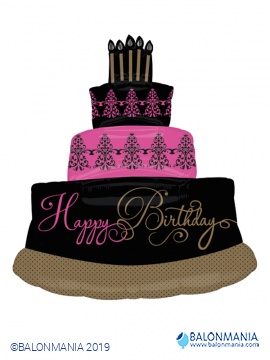 Torta Happy Birthday balon folijski