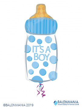 Baby Boy flašica balon folijski