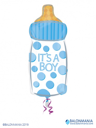 Baby Boy flašica balon folijski