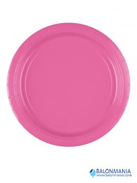 Party tanjuri pink 8 kom 23cm papirnati