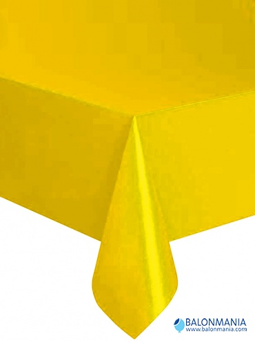 Stolnjak plastični Sunshine žuta 137 x 274 cm