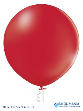 Pastel crveni balon jumbo 60 cm