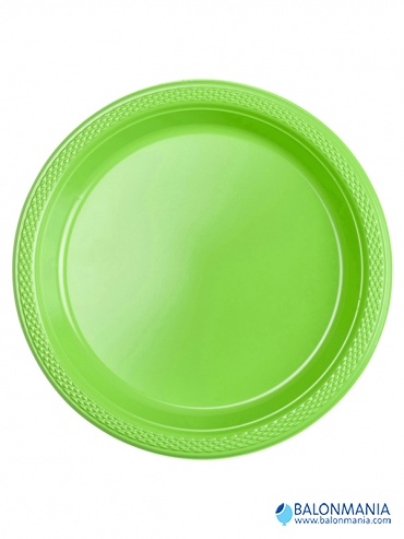 Plastični tanjiri Kiwi Zelena 22,8 cm