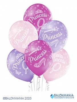 BRN Balon Lateks D11 Princess 1C5S 6ct