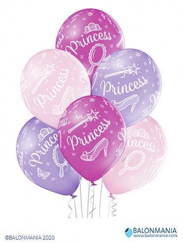 BRN Balon Lateks D11 Princess 1C5S 6ct