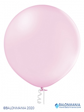 Balon lateks "Svijetlo rozi" pastel. B250