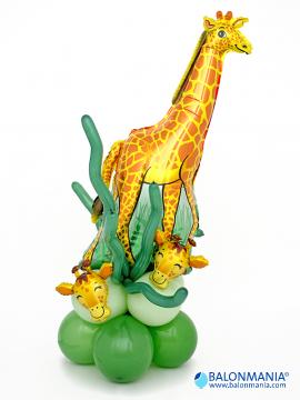 Balonska dekoracija Žirafa premium