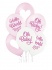 Balon lateks "Oh Baby Girl". 6 kom