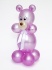 Balonska dekoracija "Medvjedić Pink" standardna