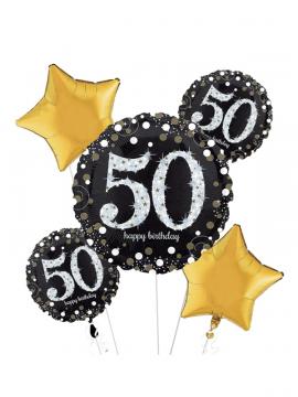 Set balona Sparkling BDay 50