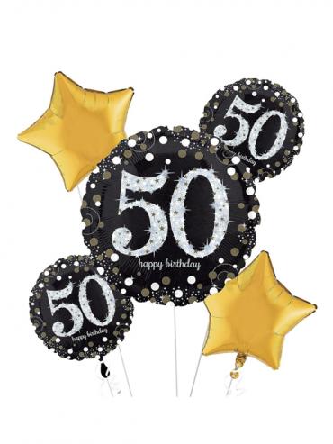 Set balona Sparkling BDay 50