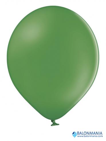 Balon lateks "Leaf zelena" pastel