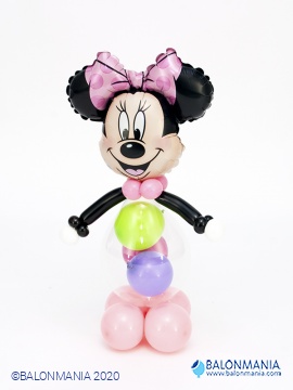 Balonska dekoracija "Minnie Mouse" stolna