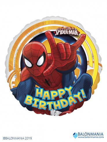 Spiderman balon folijski