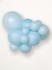 Balon lateks "Svijetlo plavi" pastel. B105
