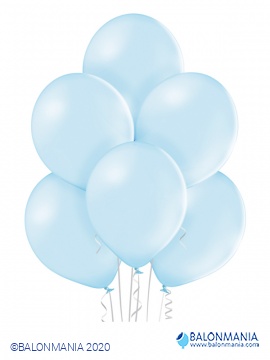 Balon lateks "Svijetlo plavi" pastel. B105