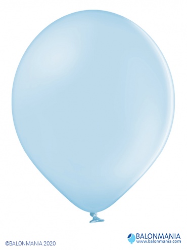 Balon lateks "Svijetlo plavi" pastel. B105