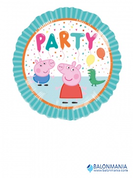 Peppa Pig Happy Birthday balon folijski