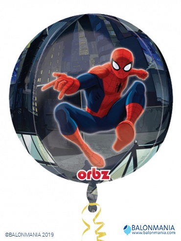 Spiderman 3D kugla balon folijski