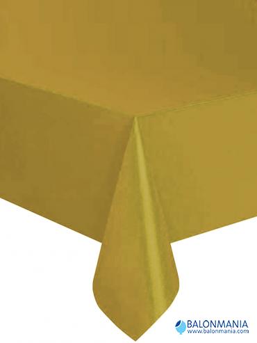 Stolnjak plastični Gold 137 x 274 cm
