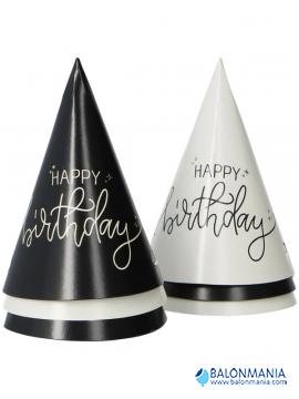 Parti šeširići Mini Party Hats Cream Noir 6kom.
