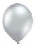 Baloni GLOSSY srebrni 30 cm 6 kom