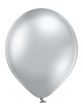 Baloni GLOSSY srebrni 30 cm 6 kom