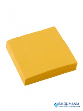 Papirne salvete Sunshine žuta 33 x 33 cm