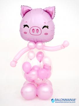 Balon dekoracija PIG - SVINJA  premium 