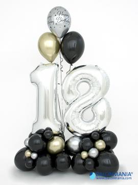Balon dekoracija 18. rođendan