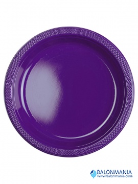 Plastični tanjiri Ljubičasta 22,8 cm