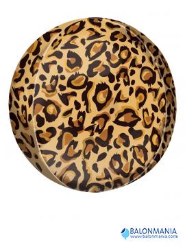 3D balon s efektom leoparda