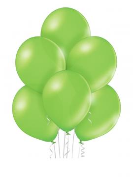 Balon lateks "Lime green" metalik