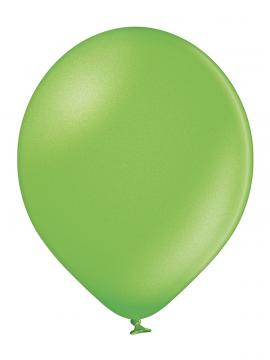 Balon lateks "Lime green" metalik