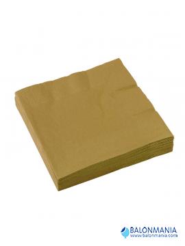 Papirne salvete Gold 33 x 33 cm