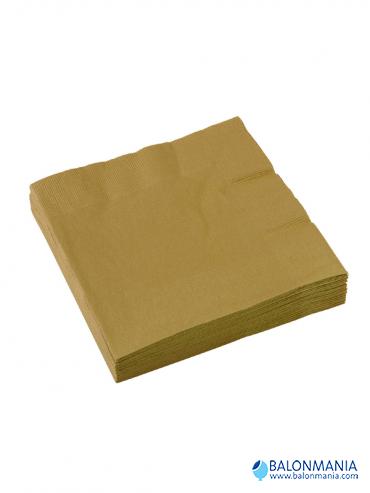 Papirne salvete Gold 33 x 33 cm