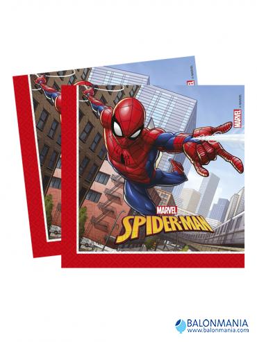 Salvete Spiderman 33x33cm 20/1