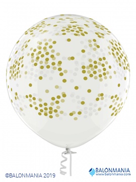 Konfete jumbo balon lateks 1 kom
