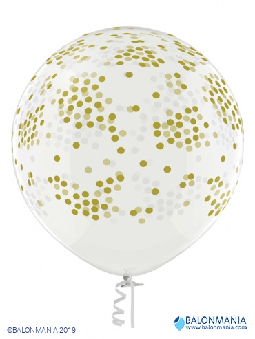 Konfete jumbo balon lateks 1 kom