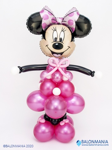 Balonska dekoracija "Minnie Mouse" premium