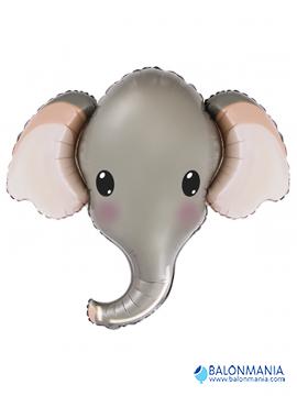 Slonić Elephant Head Grey balon na helij
